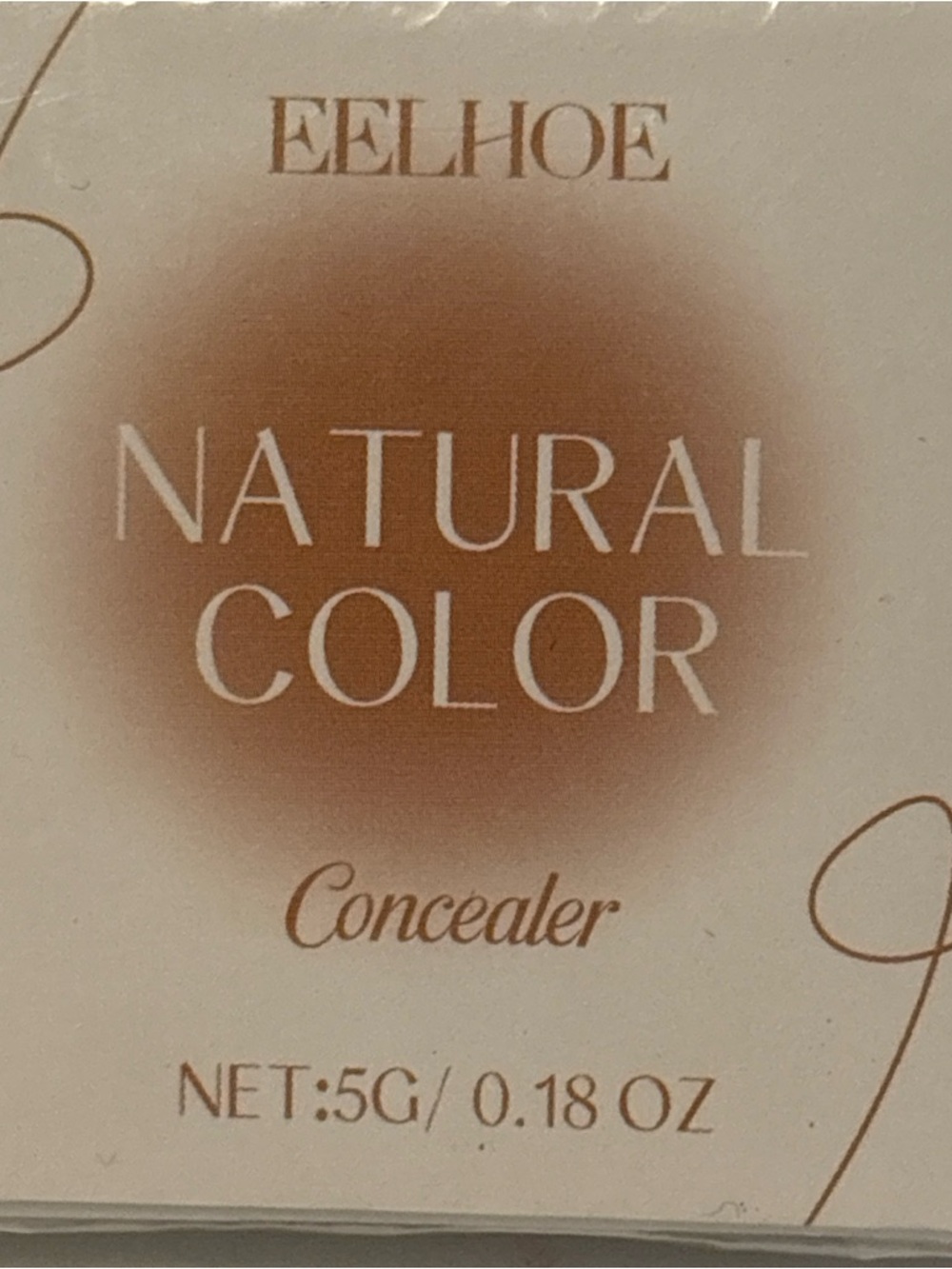 EELHOE Natural Color Concealer - Natural Brown
